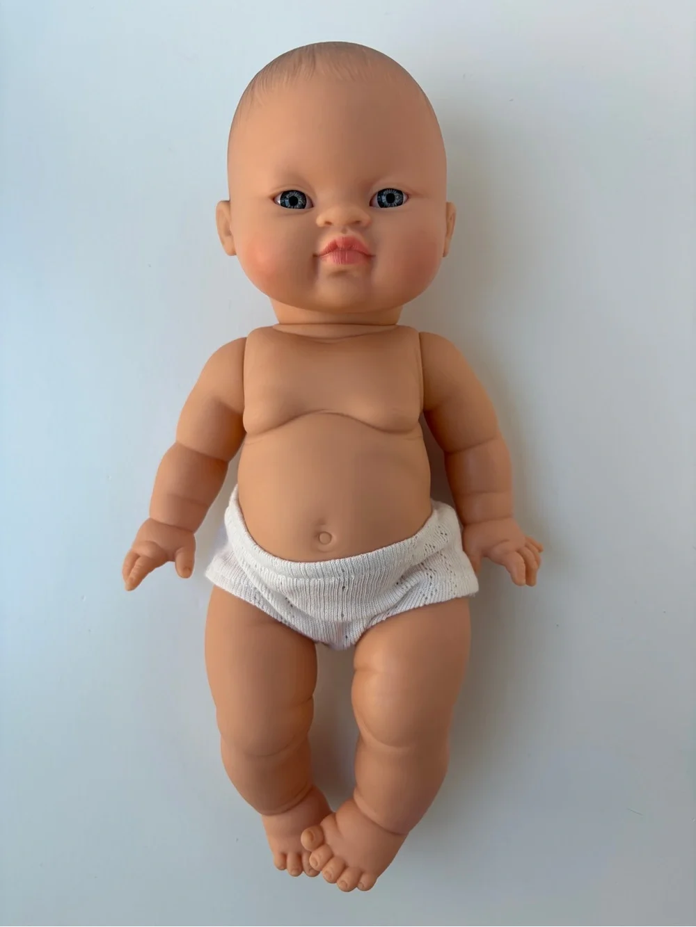 Paola Reina Asian Anatomically Correct Female Baby 13” Doll Minikane